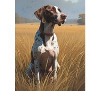German Shorthair Pointer GSP 8.5 x 11 College Ruled Notebook: 120 Page College Ruled Composition Notebook 8 1/2 x 11