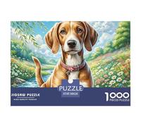 German Shorthaired Pointer 1000 Piece Jigsaw Puzzle For Adults Challenging Game Stress Relief Puzzle Exercise The Memory of The Brain for Adults And Kids, Age 12 Years Up 38x26cm/1000pcs