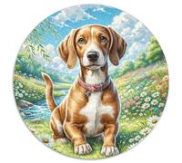 German Shorthaired Pointer 1000 Pieces Jigsaw Puzzles For Adults Family Challenge Toys Stress Relieving Entertainment Cultivate The Spirit of Teamwork For Adults Gifts 1000pcs (67.5x67.5cm)
