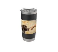 German Shorthaired Pointer Bicchiere termico in acciaio inox doppia parete