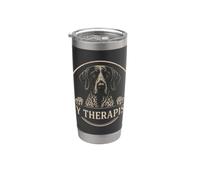 German Shorthaired Pointer Bicchiere termico in acciaio inox doppia parete
