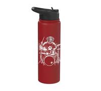 German Shorthaired Pointer Drummer Stainless Steel Insulated Water Bottle