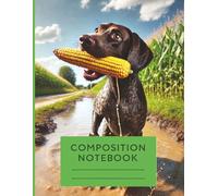 German Shorthaired Pointer Notebook: Cute Dog Graph Paper Journal for Kids, 8.5x11 Inch, 100 Pages, 5x5 Grid Fun Pointer Cover - Graph Paper Composition Book for Math, Drawing, and School Notes