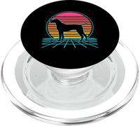 German Shorthaired Pointer Retro Vintage 80s Style Dog Lover PopSockets PopGrip per MagSafe