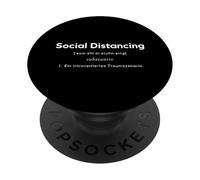 German Social Distancing Ein introvertiertes Traumszenario PopSockets PopGrip Adesivo