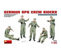 German Spg Crew Ridersminiart 35054 Equipaggio Tedesco Spg Riders 1/35: 5 Figure