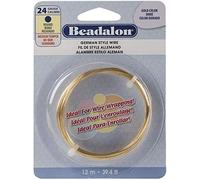 German Style Wire-Gold Round - 24 Gauge, 37.4'