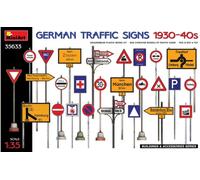 MINI ART 1/35 GERMAN TRAFFIC SIGNS 1930-40S