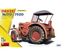 Modellino Trattore Tedesco Traffic Trattore D8532 Mod.1950 MiniArt 24007 1:24