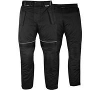German Wear - Pantaloni da Uomo per Moto Cordura, Nero, 58 EU