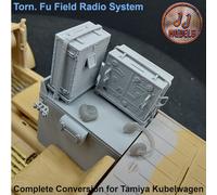 German Wehrmacht Torn Fu Field Radio System Conversion for Kubelwagen 3D 1/35