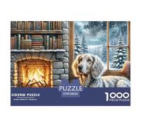 German Wirehaired Pointer Puzzle 1000 Sfide, Intrattenimento Creativo, Regali Di Festa Natalizi Per Ragazze/ragazzi, Giocattolo Per Uomini E Donne 38x26cm/1000pcs