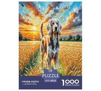 German Wirehaired Pointer1000 Pezzi Puzzle Collection Divertimento Per Adulti Per Adulti E Bambini Dai 12 Anni Regalo Giocattolo Colorato Per La Famiglia38x26cm/1000pcs