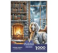 German Wirehaired Pointer1000 Pezzi Puzzle Collection Divertimento Per Adulti Puzzle Animali Divertenti Per Uomo E Donna Intrattenimento Creativo70x50cm/1000pcs