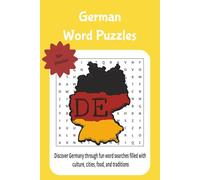 German word puzzles: Discover Germany through fun word searches filled with culture, cities, food, and traditions