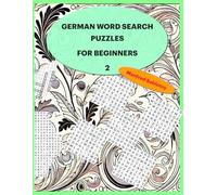 German Word Search Puzzles for Beginners 2