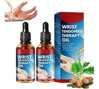 German Wrist Tendonitis Therapy Oil, German Anti Paronychia Relief Oil, Holistics Muscle Relief Massage Oil, Massaging Joint & Muscles (2 pcs)
