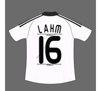 Germania 2008 Home Name Set - LAHM #16 (Heat Transfer Patch) EURO Fan made