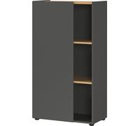 Germania Armadio archivio 2232-549 GW-Adrano, in grafite/rovere Navarra-Nb., senza maniglie, 61 x 110 x 34 cm (LxAxP)