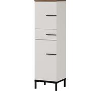 Germania Armadio medio 2671-573 GW-YONKERS, in repro cashmere/noce, con cassetti a chiusura automatica, 34 x 123 x 34 cm (LxAxP)