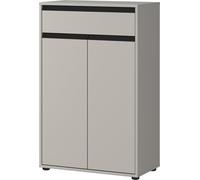 Germania Comò 2202-186 GW-Lemont, in grigio pietra, con chiusura ammortizzata di ante e cassetti, 63 x 98 x 34 cm (LxAxP)