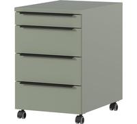 Germania Contenitore a rotoli 4377-628, verde tortora, con scomparto per utensili, 42 x 63 x 60 cm (LxAxP)