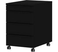 Germania Contenitore a rotoli 4377-83, nero, con scomparto per utensili, 42 x 63 x 60 cm (LxAxP)