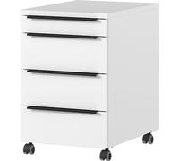 Germania Contenitore a rotoli 4377-84, bianco, con scomparto per utensili, 42 x 63 x 60 cm (LxAxP)