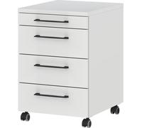 Germania Contenitore su ruote 4251-69 GW-Profi, grigio chiaro, con scomparto portaoggetti, 42 x 61 x 49 cm (LxAxP)