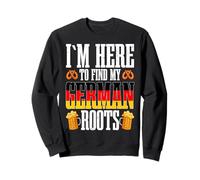 Germania Design I'm Here To Find My German Roots Felpa
