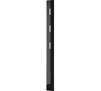GERMANIA DIE MÖBELMACHER 3255-83 Pannello Guardaroba, Truciolato, Schwarz, 15 x 170 x 3 cm