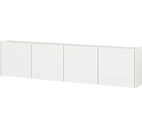 GERMANIA DIE MÖBELMACHER Armadio Multiuso 1018-84 con 4 Ante, Bianco, 183 x 45 x 25 cm