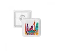 Germania edificio set Architecture PBT per tastiera meccanica bianco OEM n. marcato stampa multicolore MultiColor R1