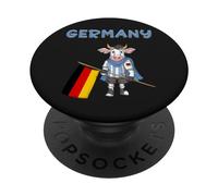 Germania mucca/fan tedeschi PopSockets PopGrip Adesivo