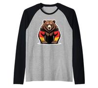 Germania Orso - Germania Patria Maglia con Maniche Raglan