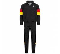 Germania "Retro Tracksuit" JELEX Uomo Verso l'esterno Tuta di rappresentanza nero 2XL