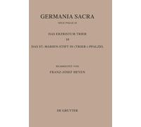 Germania Sacra Neue Folge Band 43: Die Bist]mer Der Kirchenpr (Copertina rigida)