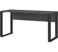 Germania Scrivania 5008-613 GW-Adrano, in grafite/nero, con pattini in metallo, 150 x 74 x 60 cm (LxAxP)