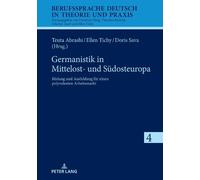 Germanistik in Mittelost- und Suedosteuropa (Copertina rigida)