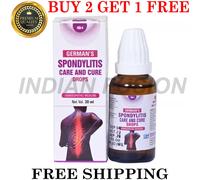 German's Gocce Omeopatiche Spondilite Sollievo Dolore 30ml Naturali