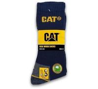germanSocks cat real calze da lavoro blu navy 41-45 confezione da 3 pezzi