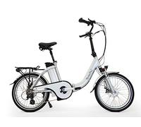 GermanXia - Bicicletta elettrica 20'' eTurbo Comfort, con cambio Shimano, LCD, 250 W, 15,6 Ah, fino a 110 km di autonomia