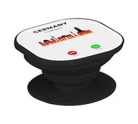 Germany is Calling Me Architecture Berlin - Supporto per telefono estensibile - Impugnatura Grip di supporto e supporto video per smartphone, compatibile con tutti i modelli stampati in Francia