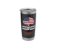 Germany Roots American Grown German Roots Deutschland Bicchiere termico in acciaio inox doppia parete