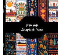 Germany Scrapbook Paper, Folk Europe Junk Journal Paper, German Decorative Paper, DIY Projects, Origami, Collage Sheets, Decoupage Paper, 10 Designs, Double Sided