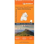 Germany Southwest 1:300.000: Southwest Map 545