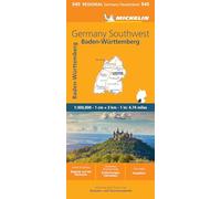 Germany Southwest 1:300.000: Southwest Map 545