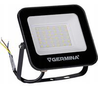 GERMINA DER ELECTRIKER Faretto LED esterno 30 W, 3000 lm, 6400 K, super luminoso, a LED IP65, per terrazza, giardino, cortile, parco, garage, corridoio
