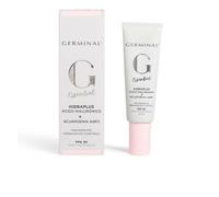Germinal - Crema Viso Idratante e Nutriente all'Acido Ialuronico, Attivatore di Acquaporine e Olio di Marula, Anti-inquinamento e SPF 30, Essential Hidraplus - 50 ml