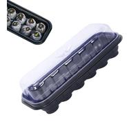 Germination Tray - 12-Cell Seed Starter Propagator with Adjustable Humidity Dome for Indoor Gardening, Vegetable, Flower, and Sowing, Ideal for Greenhouse, Farm, Nursery, and Beginner Gardeners